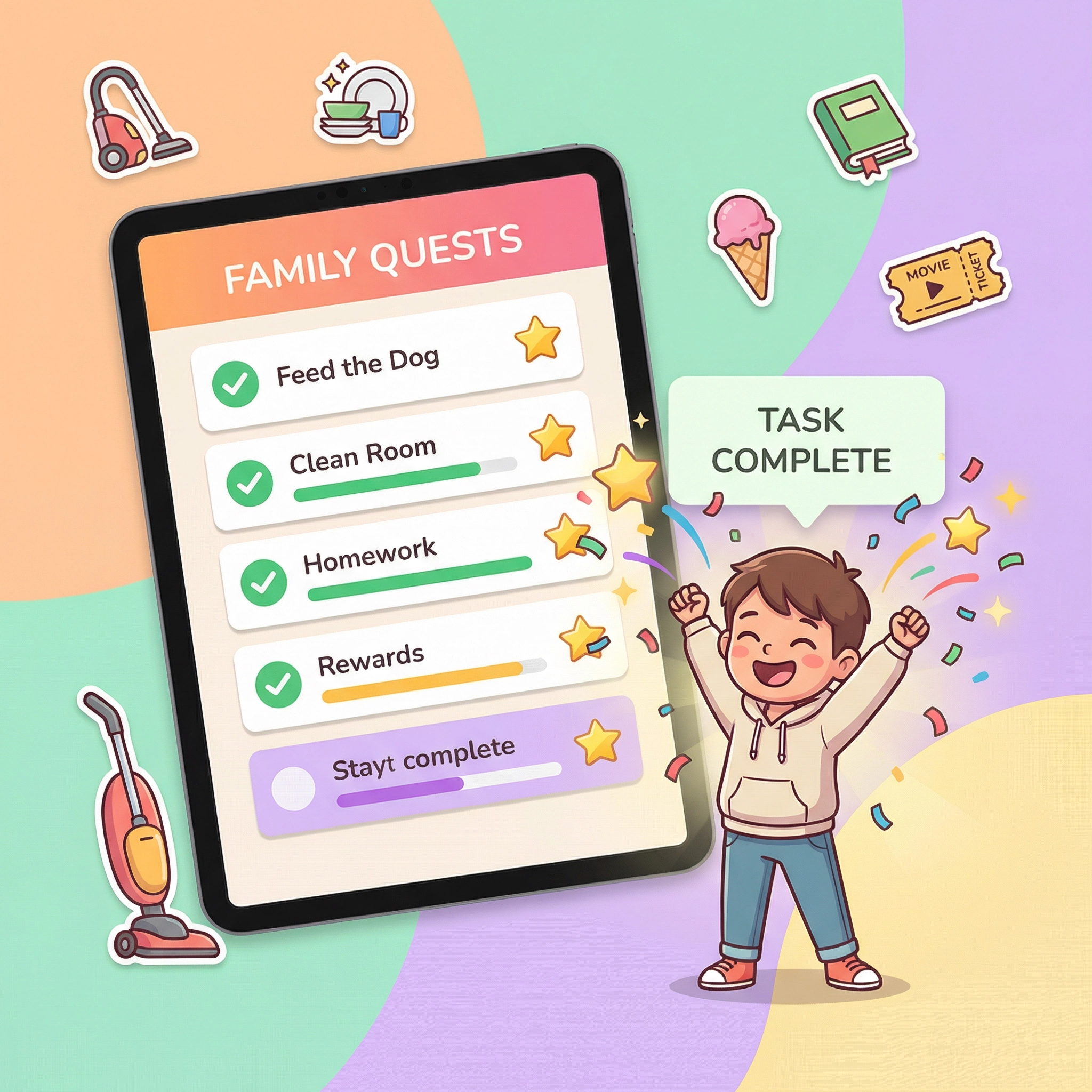 Sistem de sarcini gamificate